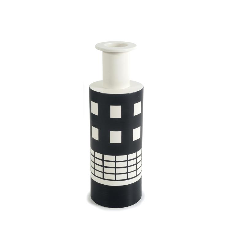 Hauptbild zu Objekt, 'Vaso Rocchetto', 1986, Ettore Sottsass, Bitossi, Montelupo, 137B 383