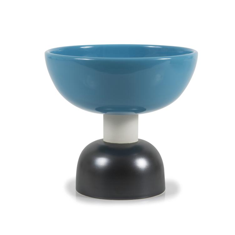 Hauptbild zu Objekt, 'Alzata Grande' - '543' bowl, 1958, Ettore Sottsass, Bitossi, Montelupo, 137B 381