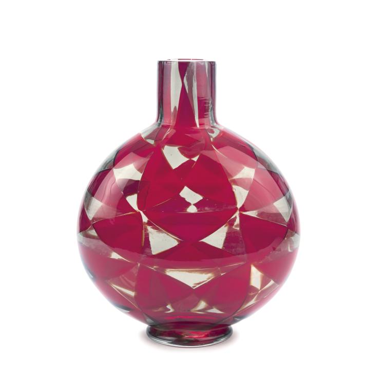 Hauptbild zu Objekt, 'Intarsio' vase, c1961-63, Ercole Barovier, Barovier & Toso, Murano, 137C 697