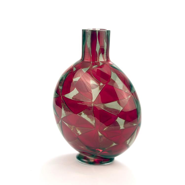 Bild 1 zu Objekt, 'Intarsio' vase, c1961-63, Ercole Barovier, Barovier & Toso, Murano, 137C 697