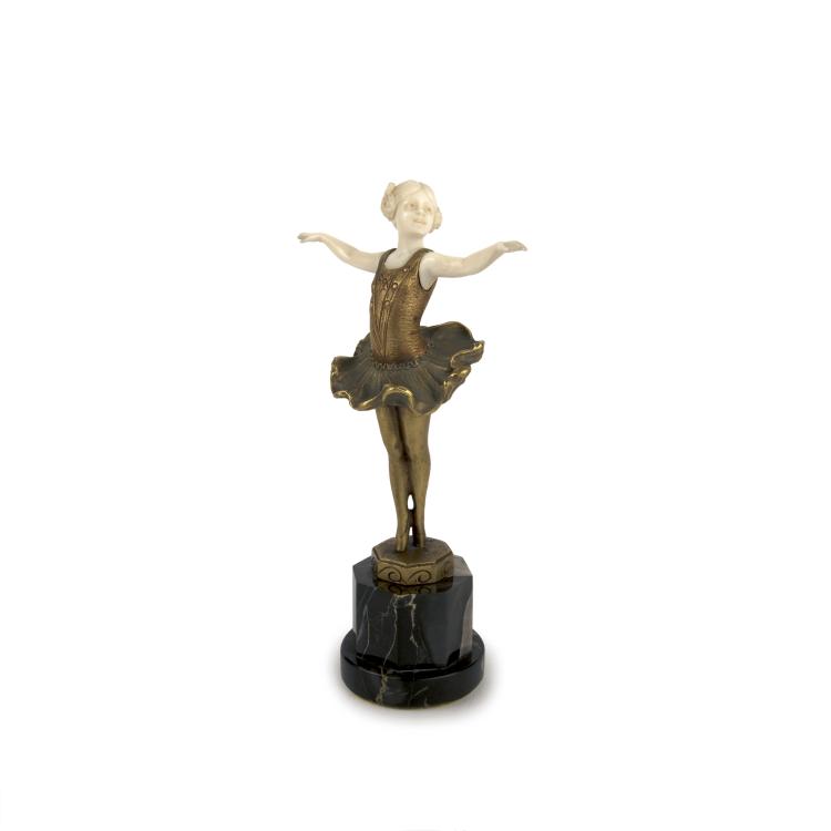 Hauptbild zu Objekt, 'Ballerina', um 1920, Ferdinand Preiss, Preiss & Kassler, Berlin, 138B 420