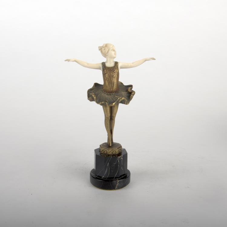 Bild 1 zu Objekt, 'Ballerina', um 1920, Ferdinand Preiss, Preiss & Kassler, Berlin, 138B 420