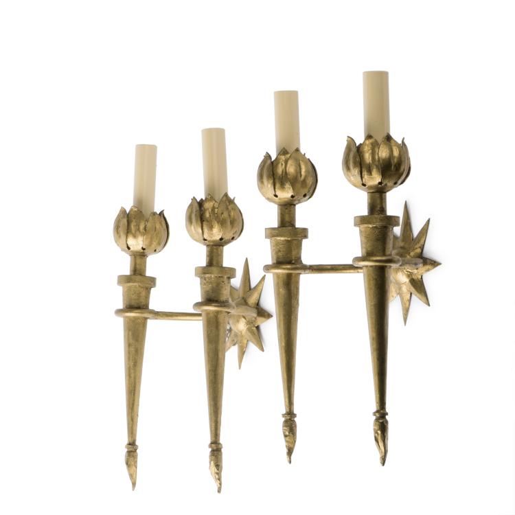 Hauptbild zu Objekt, Pair of brackets, c1946, Poillerat, Gilbert, Paris, 138B 646