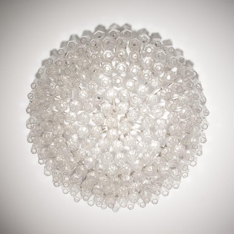 Bild 1 zu Objekt, Deckenleuchte 'Poliedrica', um 1958, Paolo Venini, Venini & C., Murano, 139B 337