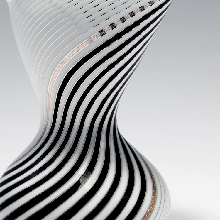 Bild 2 zu Objekt, 'Mezza filigrana' vase, 1954, Dino Martens, Toso, Aureliano, Murano, 140C 543