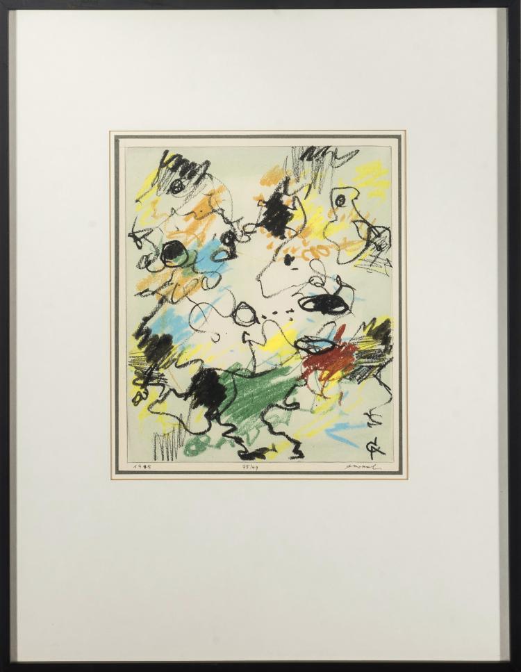 Hauptbild zu Objekt, Untitled (abstract composition), 1978, Rolf Cavael, 138C 806