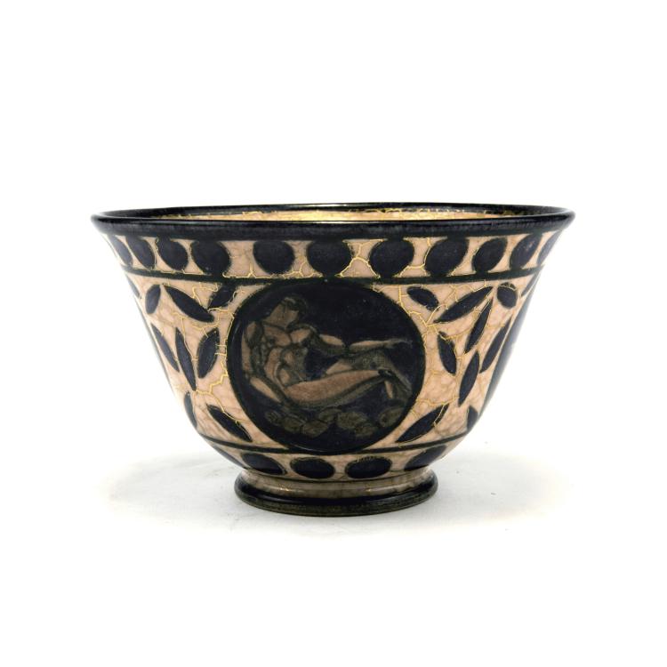 Hauptbild zu Objekt, Bowl, 1940s, Mayodon, Jean-L&eacute;on, S&egrave;vres, 138B 589