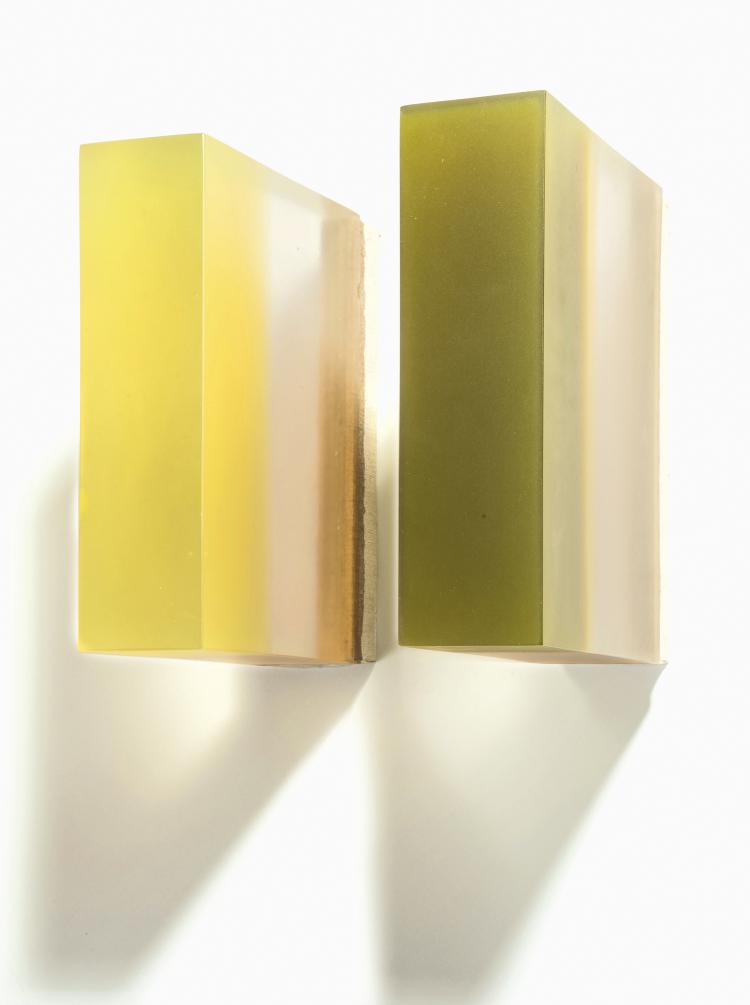 Hauptbild zu Objekt, Untitled (two abstract compositions), 2001, Herbert Hamak, 138C 822
