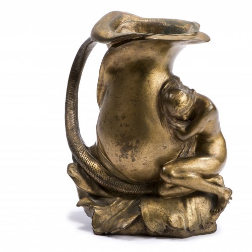 Symbolist vase with handles, c1900