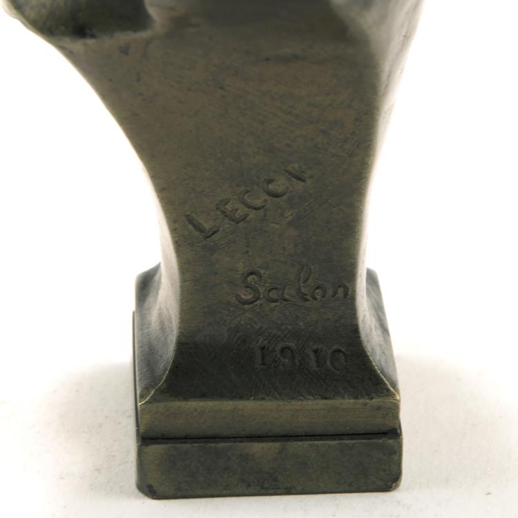 Bild 2 zu Objekt, 'La Po&eacute;sie' bust, model exhibited at the Salon des Artistes fran&ccedil;ais, Paris 1910, J., Paris Lecci, 138B 405