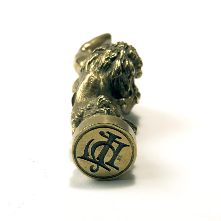 Bild 2 zu Objekt, 'Hercules and the nemaic lion' signet, c1900, Frankreich (wohl), 138B 471