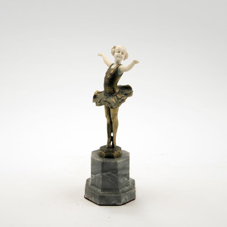 Bild 1 zu Objekt, Ballerina, 1920er Jahre, Ferdinand Preiss, Preiss & Kassler, Berlin, 138B 435
