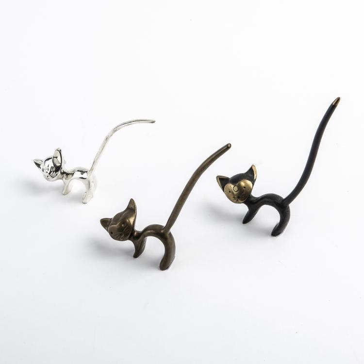 Bild 1 zu Objekt, Three cats, c. 1950, Walter Bosse, Baller, Hertha, Wien, 139B 534