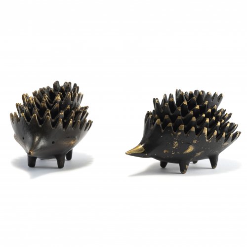 Two 'Hedgehog' ashtray sets, c. 1965