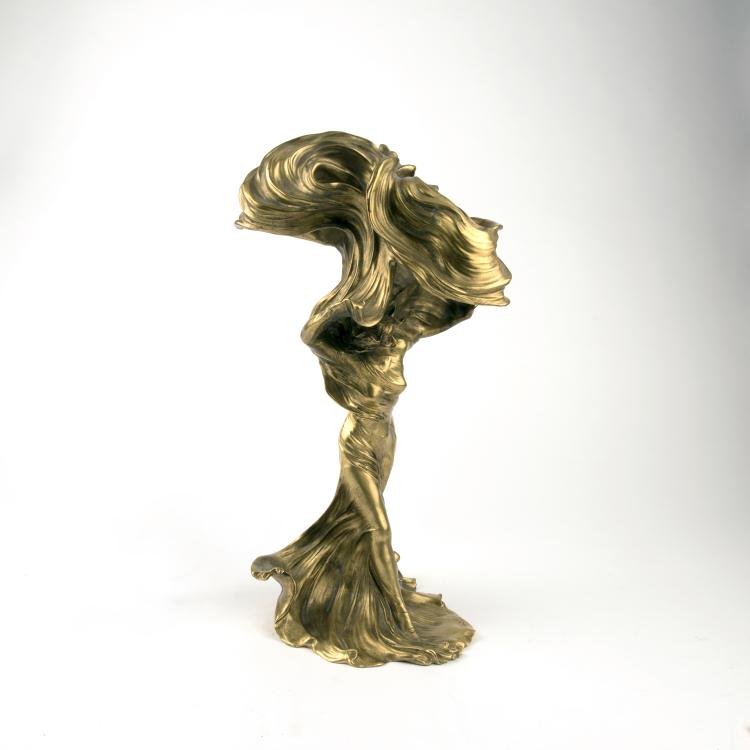 Bild 4 zu Objekt, Figurative 'La danse, la Lo&iuml;e Fuller' table light, model for the Paris World Fair, 1900, Raoul-Fran&ccedil;ois Larche, Siot-Decauville, Paris, 138B 404