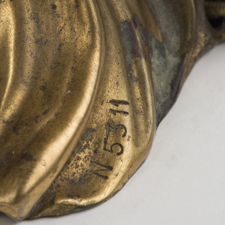 Bild 15 zu Objekt, Figurative 'La danse, la Lo&iuml;e Fuller' table light, model for the Paris World Fair, 1900, Raoul-Fran&ccedil;ois Larche, Siot-Decauville, Paris, 138B 404