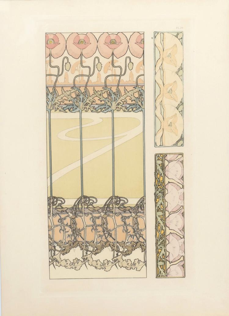 Hauptbild zu Objekt, 'Documents d&eacute;coratifs' pl. 29, 1902, Alphonse Mucha, Mucha, Alphonse, 138B 757