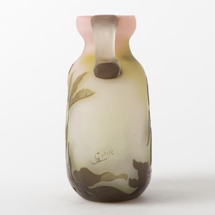 Bild 3 zu Objekt, 'Berce des pr&eacute;s' vase with handles, 1908-16, Gall&eacute;, Etablissements, Nancy, 138B 232