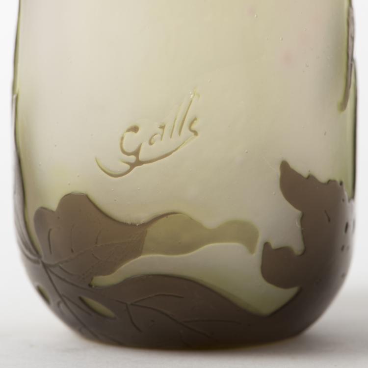 Bild 4 zu Objekt, 'Berce des pr&eacute;s' vase with handles, 1908-16, Gall&eacute;, Etablissements, Nancy, 138B 232