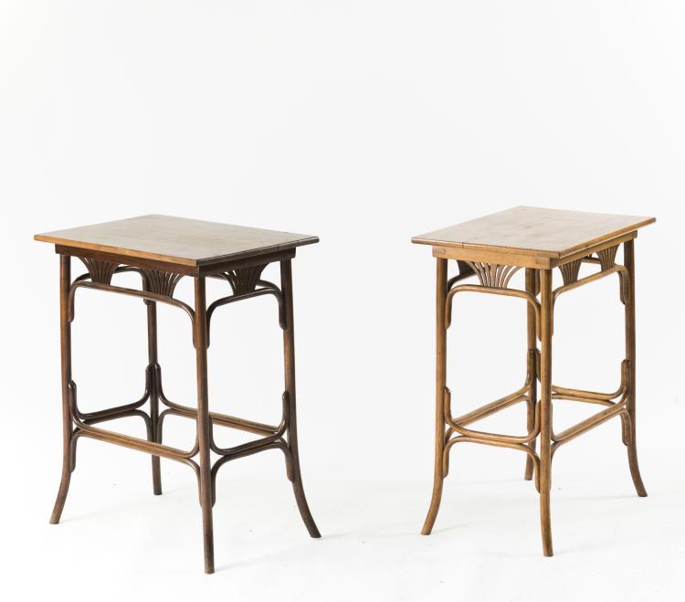 Bild 2 zu Objekt, Two side tables, 1910s, Thonet, Wien, 138B 739