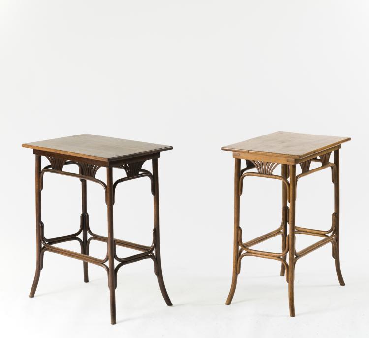 Bild 3 zu Objekt, Two side tables, 1910s, Thonet, Wien, 138B 739