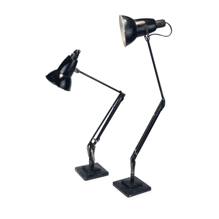 Hauptbild zu Objekt, Two 'Anglepoise' table lights, 1934, George Carwardine, Terry, Herbert & Sons, Redditch, 139B 244