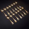 14 New Year's spoons, 1975-84