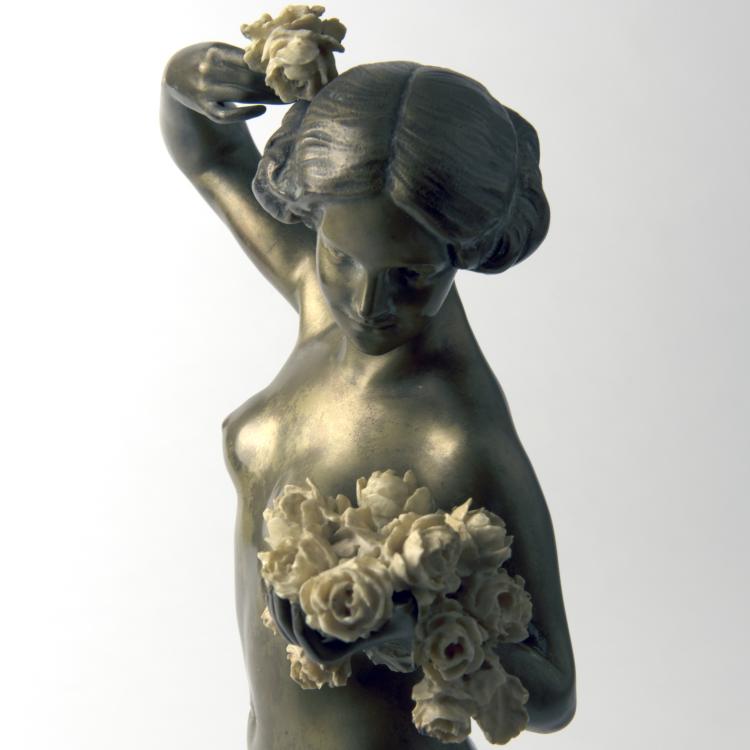 Bild 3 zu Objekt, Girl with flowers, 1920s, Otto Poertzel, 138B 416