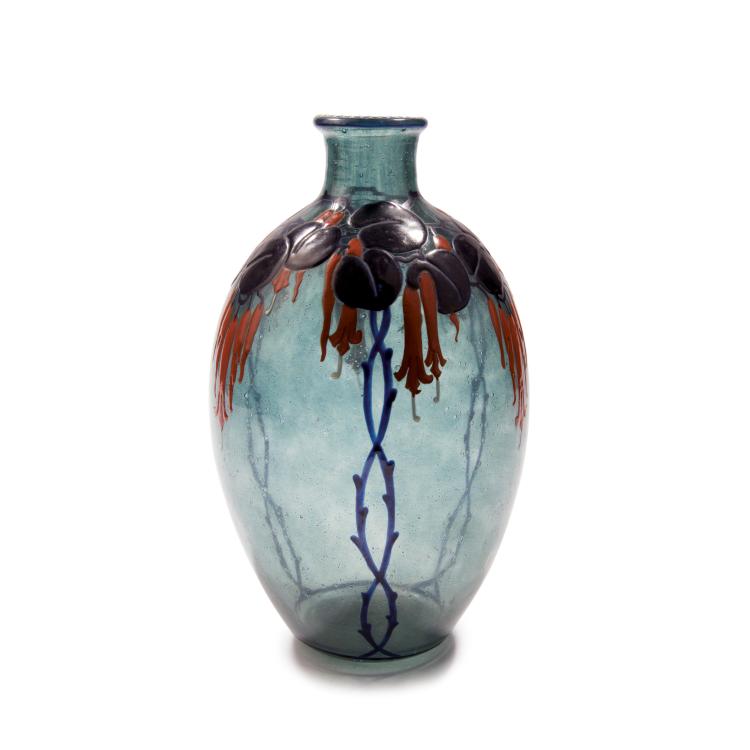 Hauptbild zu Objekt, 'Fuchsias' vase, c1928, Goupy, Marcel, Paris, 138B 247