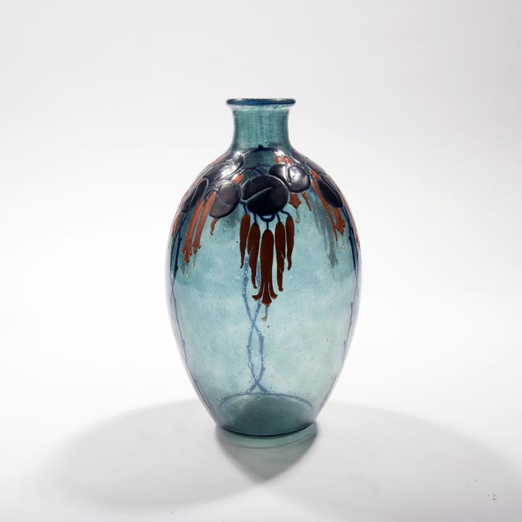 Bild 1 zu Objekt, 'Fuchsias' vase, c1928, Goupy, Marcel, Paris, 138B 247