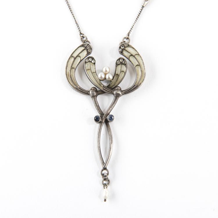 Bild 1 zu Objekt, 'Mistletoe' pendant, c1910-20, Deutschland, 138B 699