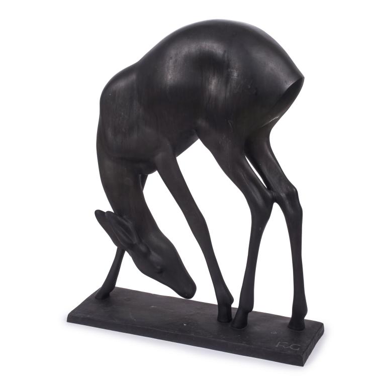 Hauptbild zu Objekt, Deer, 1930, Fritz von Graevenitz, 138B 384