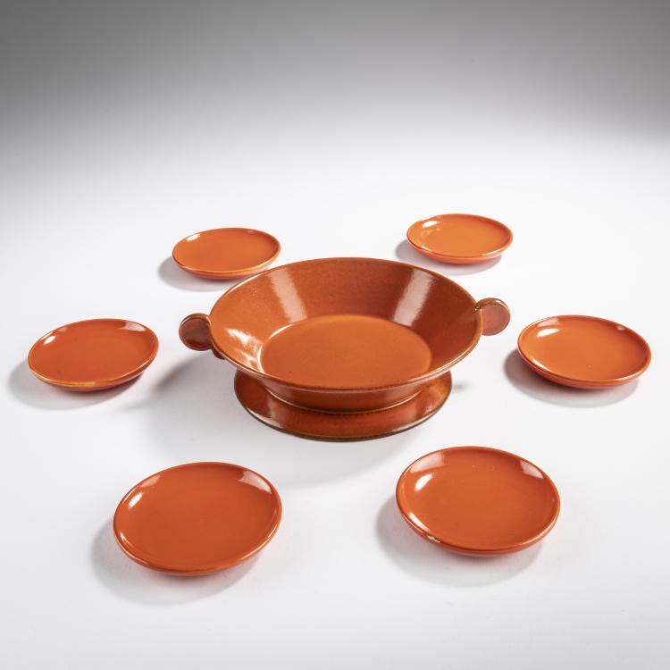 Bild 1 zu Objekt, Doll Service, c. 1930, Margarete Heymann-Loebenstein, Hael-Werkst&auml;tten, Marwitz, 163A 45