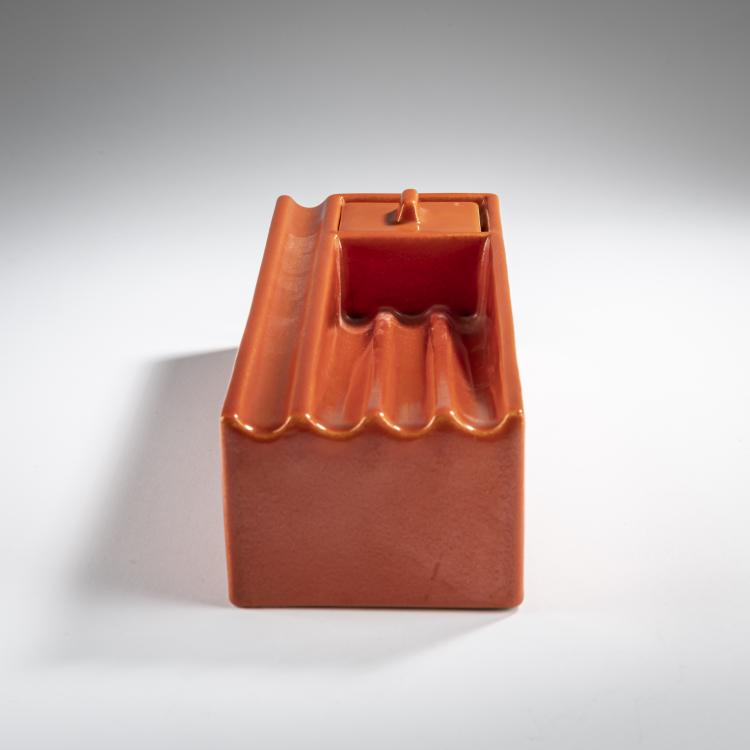 Bild 1 zu Objekt, Inkwell, 1927-30, Paul Speck, Staatliche Majolika-Manufaktur, Karlsruhe, 163A 44