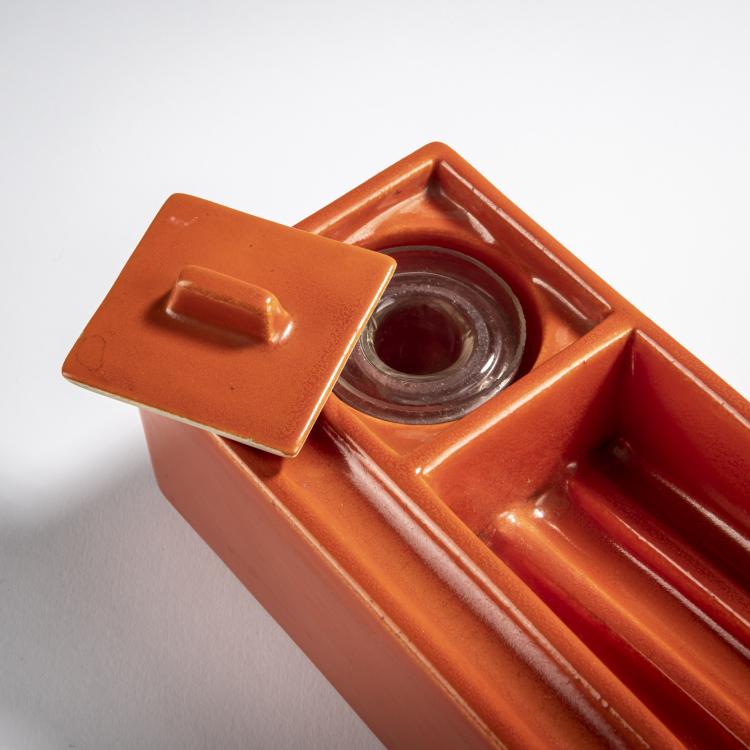 Bild 2 zu Objekt, Inkwell, 1927-30, Paul Speck, Staatliche Majolika-Manufaktur, Karlsruhe, 163A 44