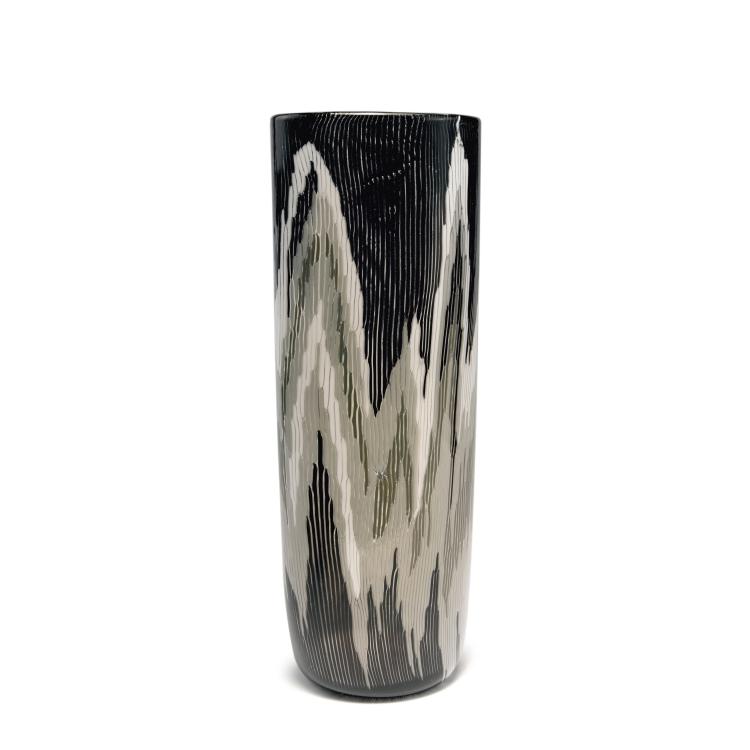 Hauptbild zu Objekt, 'Fiamme' vase, 1988, Barbara del Vicario, Venini & C., Murano, 140C 617