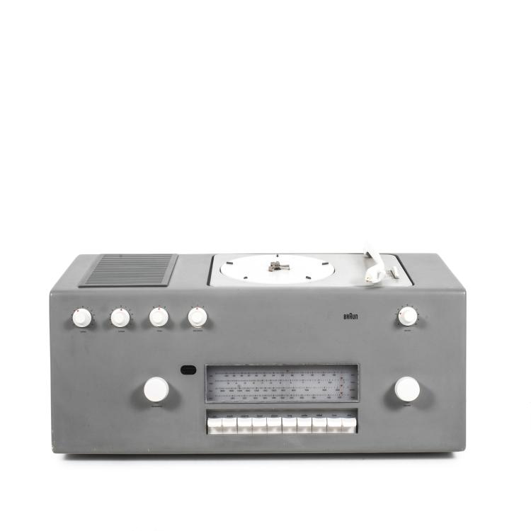 Bild 1 zu Objekt, 'Studio 1' radio -phono unit, 1957, Hans Gugelot, Braun AG, Kronberg i. Taunus, 139A 142