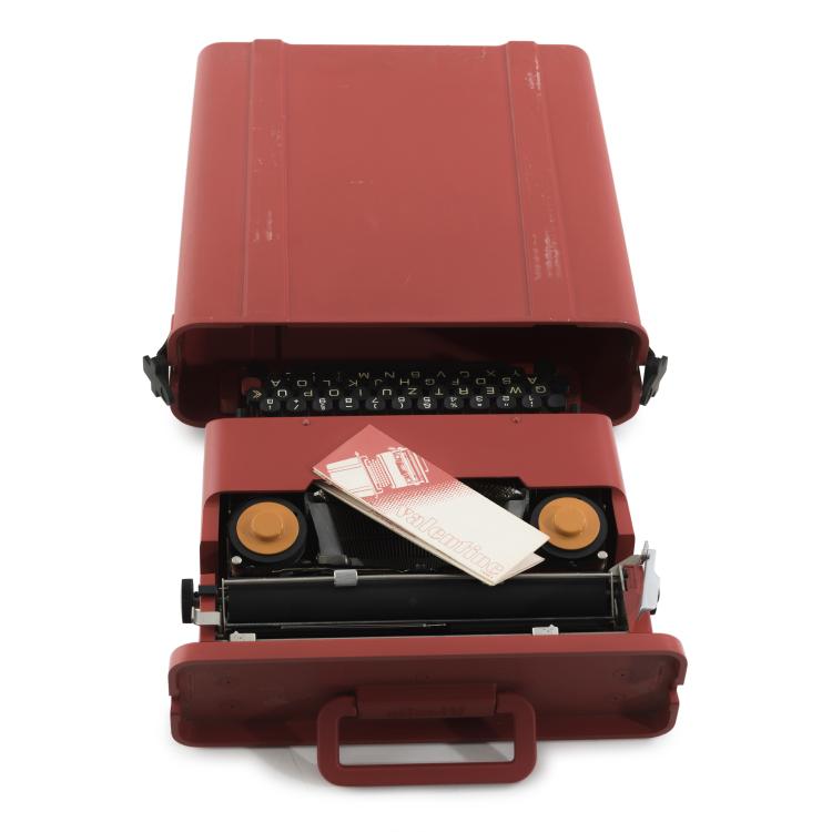 Hauptbild zu Objekt, 'Valentine S' typewriter, 1969, Ettore Sottsass, Olivetti, Mexiko, 139B 522