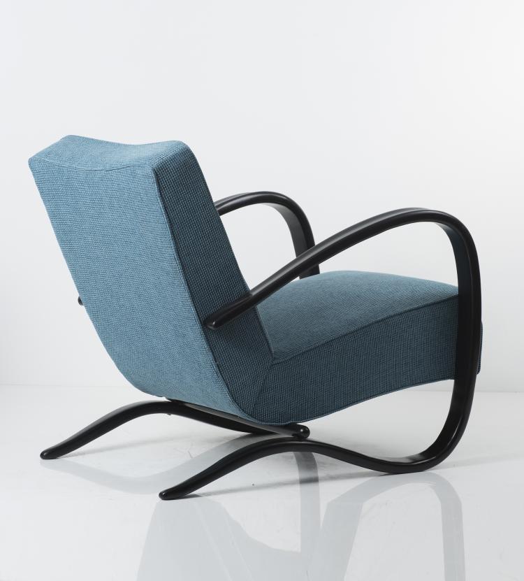 Bild 6 zu Objekt, Two 'H 269' easy chairs, 1930s / 1940s , Jindřich Halabala, Thonet Mundus, Tschechoslowakei (zugeschrieben), 139B 232