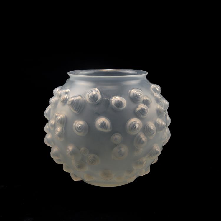 Bild 1 zu Objekt, 'Palissy' - 'Escargots' vase, 1926, Lalique, Ren&eacute;, Wingen-sur-Moder, 138A 35