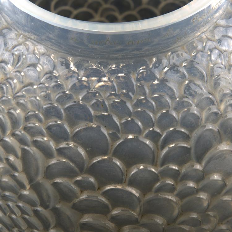 Bild 2 zu Objekt, Vase 'Ecailles', 1932, Lalique, Ren&eacute;, Wingen-sur-Moder, 138A 67