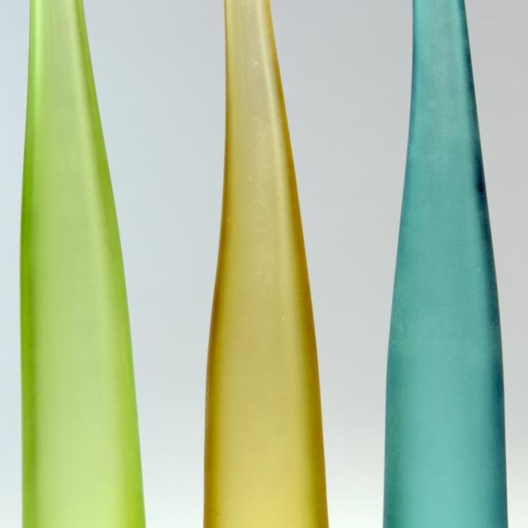 Bild 1 zu Objekt, Three 'Bambu' vases, 1998, Laura de Santillana, Arcade, Murano, 140C 624