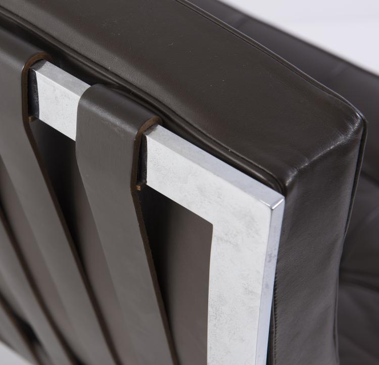 Bild 2 zu Objekt, Sessel und Hocker 'Barcelona', 1929, Ludwig Mies van der Rohe, Knoll International, New York, 139A 51