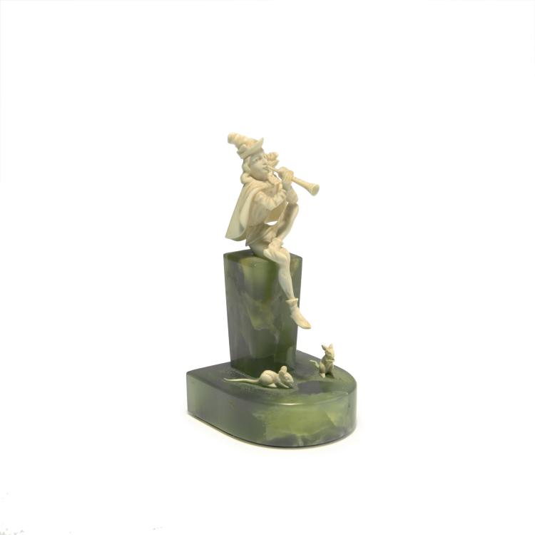 Hauptbild zu Objekt, 'Pied Piper of Hamelin', 1920s, Ludwig Walther, Walther, Ludwig, 138B 447