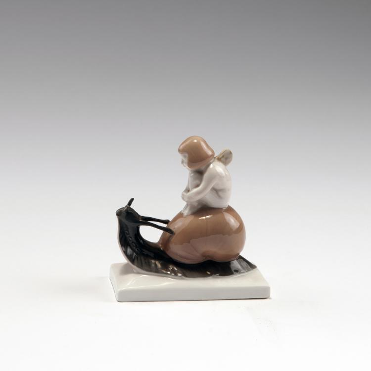 Bild 1 zu Objekt, 'Snail Mail', 1913, Albert Caasmann, Rosenthal, Selb, 138B 522