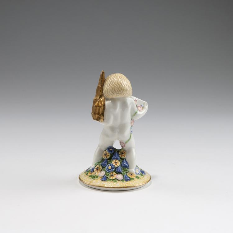 Bild 2 zu Objekt, 'Viennese Putto' cover, c1907, Michael Powolny, Gmundner Keramik (wohl), 138B 567