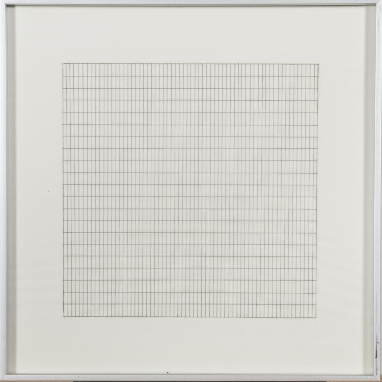 Bild 2 zu Objekt, 'Paintings and drawings 1974-1990', 1991 , Agnes Martin, Stedelijk Museum, Amsterdam; Nemela & Lenzen M&ouml;nchengladbach, 138C 829