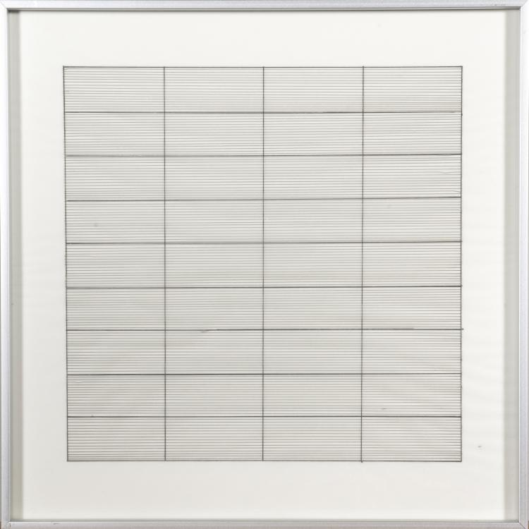 Bild 4 zu Objekt, 'Paintings and drawings 1974-1990', 1991 , Agnes Martin, Stedelijk Museum, Amsterdam; Nemela & Lenzen M&ouml;nchengladbach, 138C 829