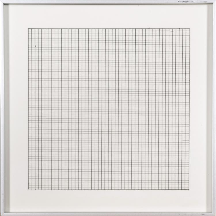 Bild 6 zu Objekt, 'Paintings and drawings 1974-1990', 1991 , Agnes Martin, Stedelijk Museum, Amsterdam; Nemela & Lenzen M&ouml;nchengladbach, 138C 829