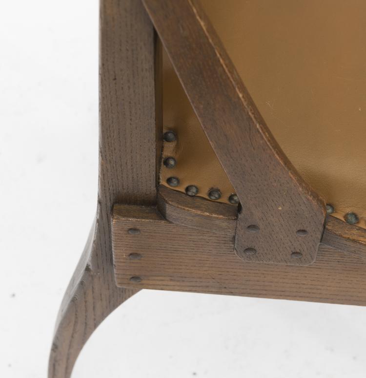 Bild 2 zu Objekt, Eight 'Interior II' side chairs, c. 1906/07, Richard Riemerschmid, Dresdener Werkst&auml;tten, Dresden-Hellerau, 139A 17